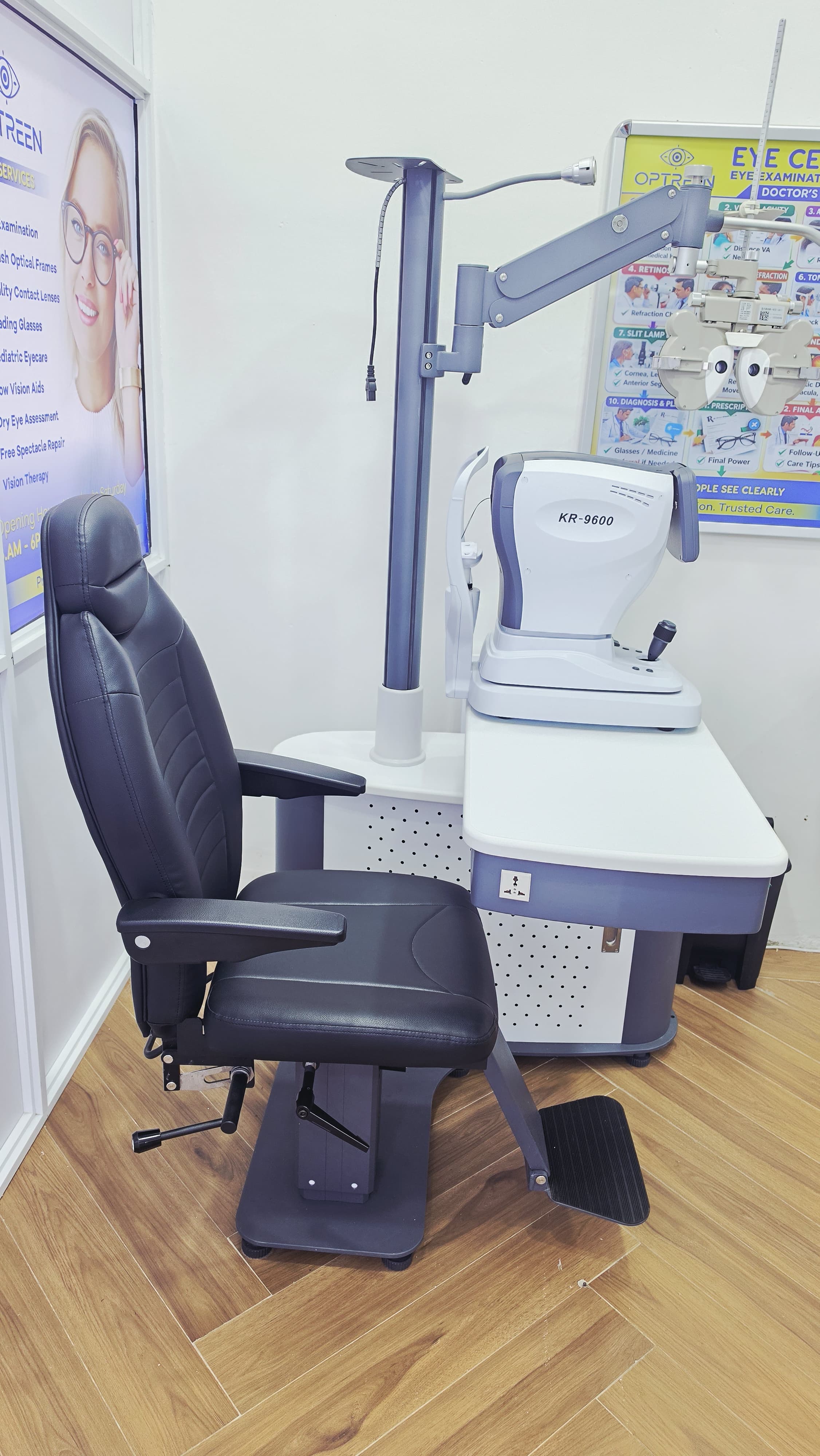 Advanced eye examination equipment